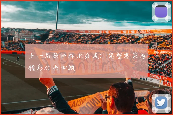上一届欧洲杯比分表：完整赛果与精彩对决回顾